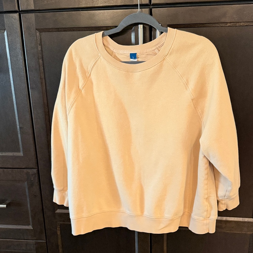 Old Navy Light Tan Crewneck